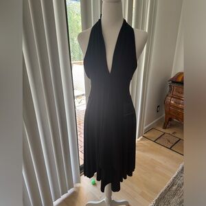 Black Halter Dress